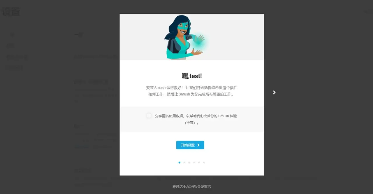 Smush 插件设置向导